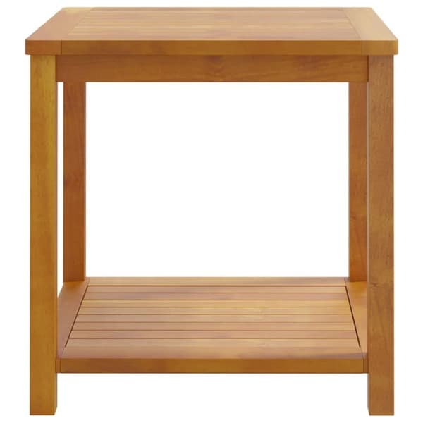 vidaXL Sidebord heltre akasie 45x45x45 cm