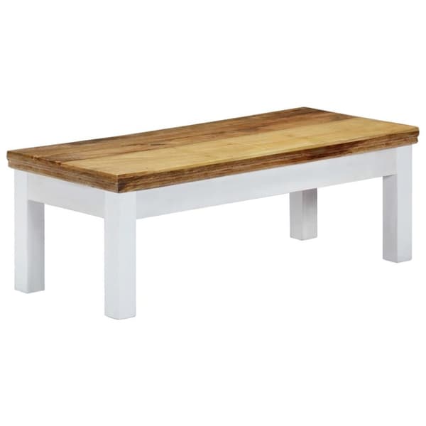 vidaXL sofabord 110 x 50 x 40 cm massivt mangotræ