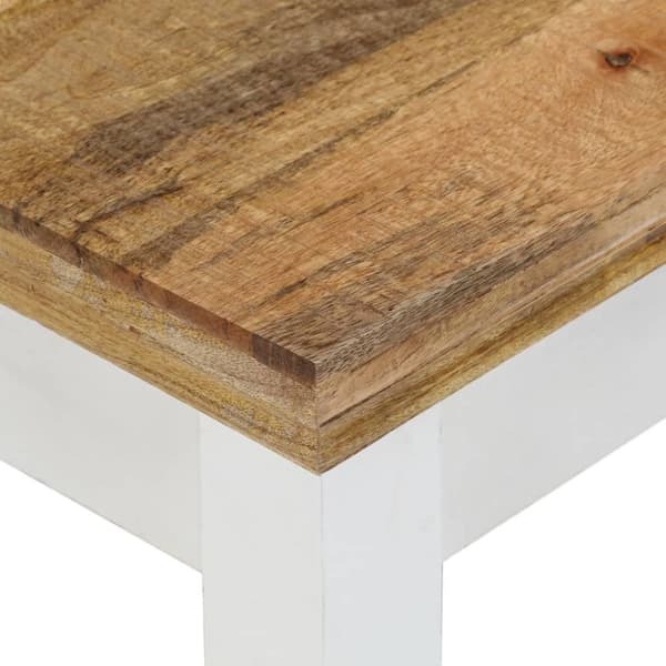 vidaXL sofabord 110 x 50 x 40 cm massivt mangotræ