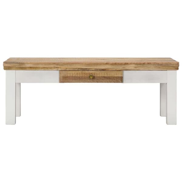 vidaXL sofabord 110 x 50 x 40 cm massivt mangotræ