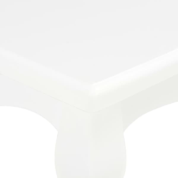 vidaXL sofabord 110x60x40 cm massivt fyrretræ hvid