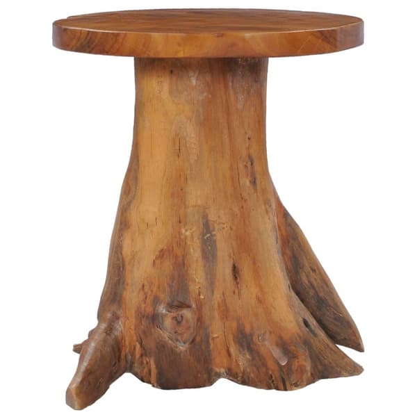 vidaXL Soffbord 40x40 cm massiv teak