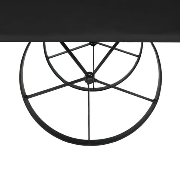 vidaXL sofabord MDF og fyrretræ 110 x 55 x 43 cm