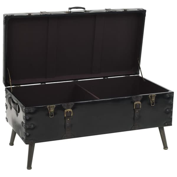 vidaXL sofabord MDF og stål 102 x 51 x 48 cm