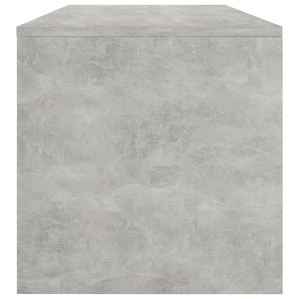 vidaXL Soffbord betonggrå 100x40x40 cm spånskiva