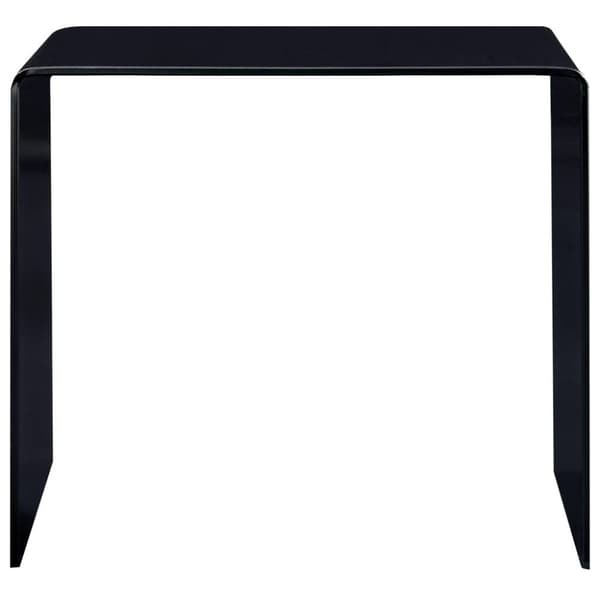 vidaXL sofabord 50 x 50 x 45 cm hærdet glas transparent