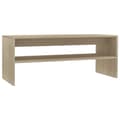 Miniatyrbillede 1 af 8: vidaXL sofabord 100 x 40 x 40 cm spånplade sonoma-egetræsfarve