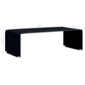 Miniatyrbillede 5 af 5: vidaXL sofabord 98 x 45 x 31 cm hærdet glas sort