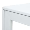 Miniatyrbillede 4 af 8: vidaXL sofabord 78x78x74 cm HDPE trælook hvid