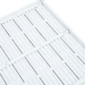 Miniatyrbillede 6 af 8: vidaXL sofabord 78x78x74 cm HDPE trælook hvid