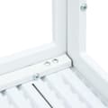 Miniatyrbillede 7 af 8: vidaXL sofabord 78x78x74 cm HDPE trælook hvid