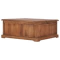 Miniatyrbild 5 av 8: vidaXL Soffbord 68x68x30 cm massiv teak