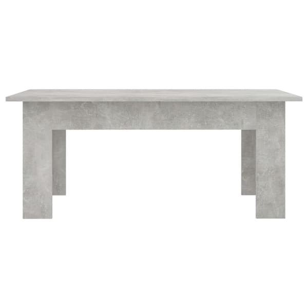 vidaXL Soffbord betonggrå 100x60x42 cm spånskiva