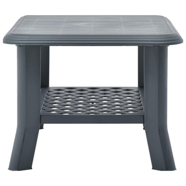 vidaXL Sofabord grønn 90x60x46 cm plast change2
