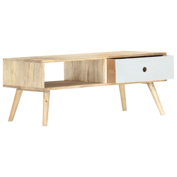 vidaXL Sofabord 90x50x40 cm heltre mango change2