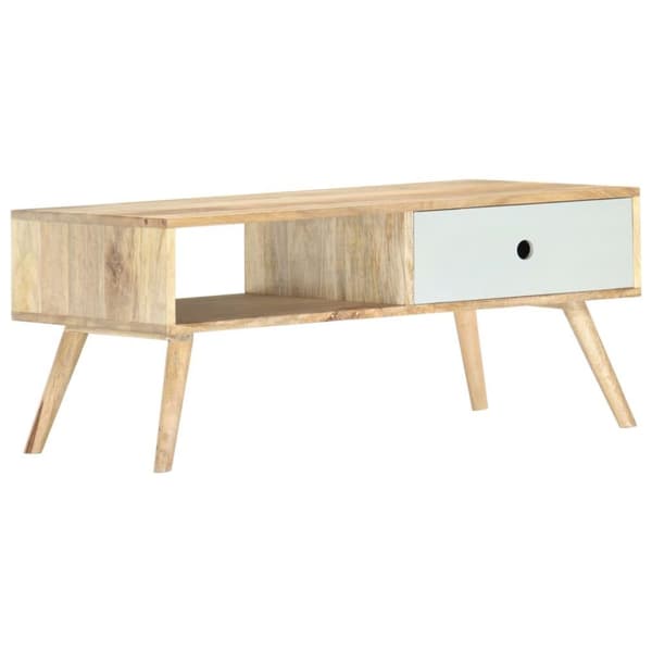 vidaXL Sofabord 90x50x40 cm heltre mango change2