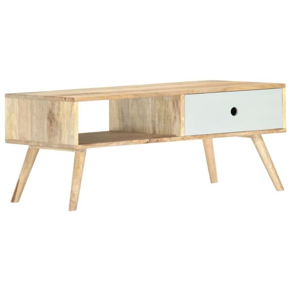 vidaXL Sofabord 90x50x40 cm heltre mango change2