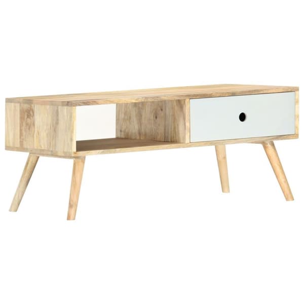 vidaXL Sofabord 90x50x40 cm heltre mango change2