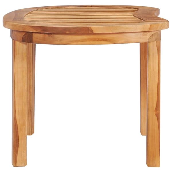 vidaXL sofabord 90 x 50 x 45 cm massivt teaktræ