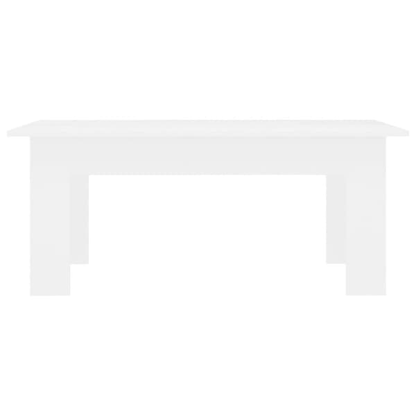 vidaXL sofabord 100 x 60 x 42 cm spånplade hvid