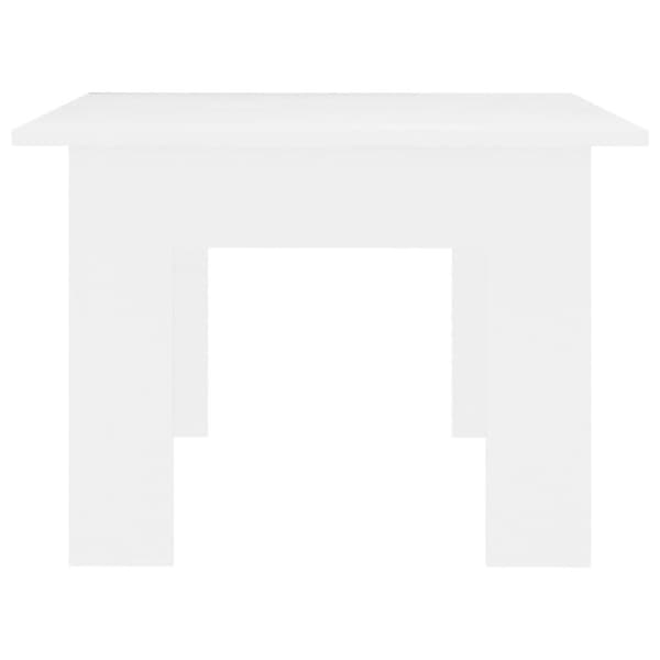 vidaXL sofabord 100 x 60 x 42 cm spånplade hvid