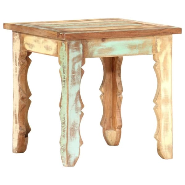 vidaXL sofabord 40x40x40 cm massivt genanvendt træ