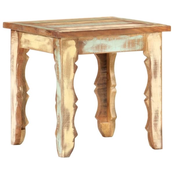 vidaXL sofabord 40x40x40 cm massivt genanvendt træ