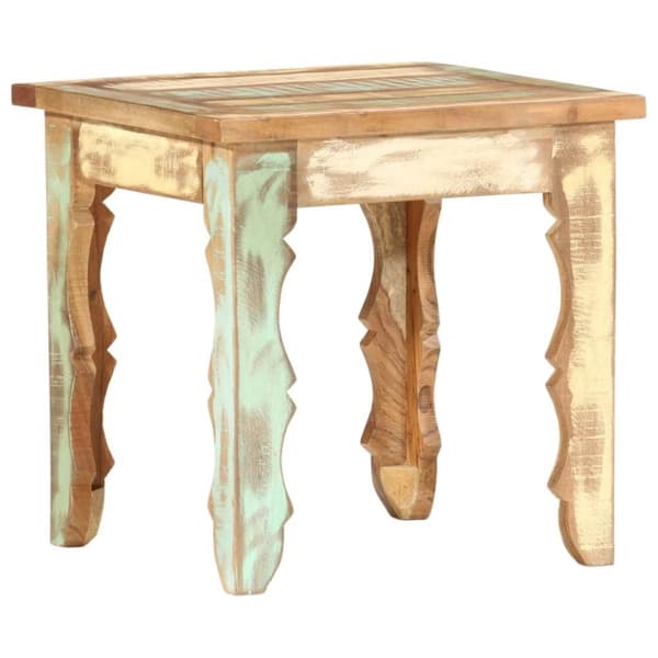 vidaXL sofabord 40x40x40 cm massivt genanvendt træ
