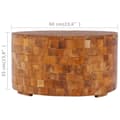 Miniatyrbillede 3 af 7: vidaXL sofabord 60x60x35 cm massivt teaktræ