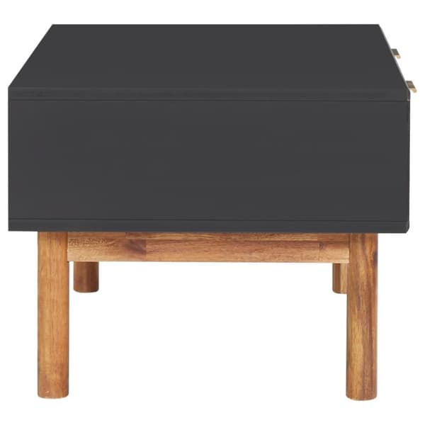 vidaXL sofabord 90x50x40 cm massivt akacietræ og MDF