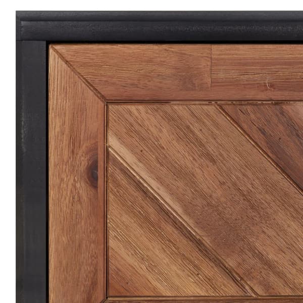 vidaXL sofabord 90x50x40 cm massivt akacietræ og MDF