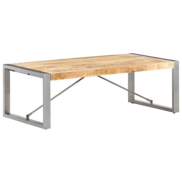 vidaXL Sofabord 120x60x40 cm grovt mangotre change2