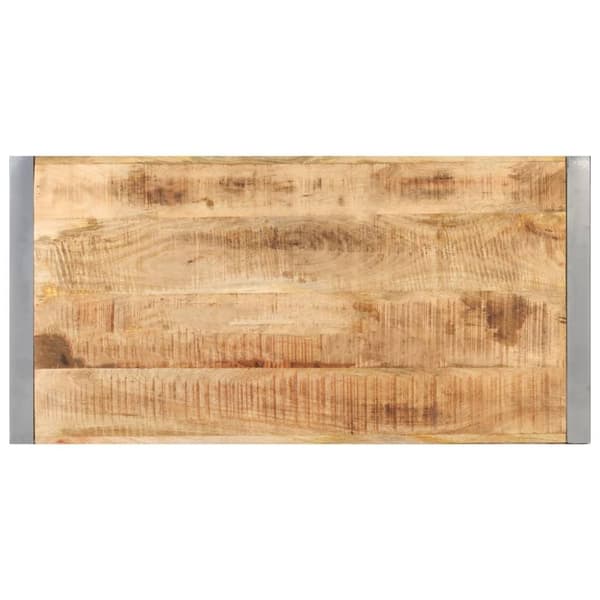vidaXL Sohvapöytä 120x60x40 cm karkea mangopuu