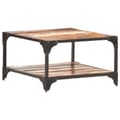 Miniatyrbillede 7 af 9: vidaXL sofabord 60x60x35 cm massivt genbrugstræ
