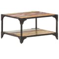 Miniatyrbillede 9 af 9: vidaXL sofabord 60x60x35 cm massivt genbrugstræ