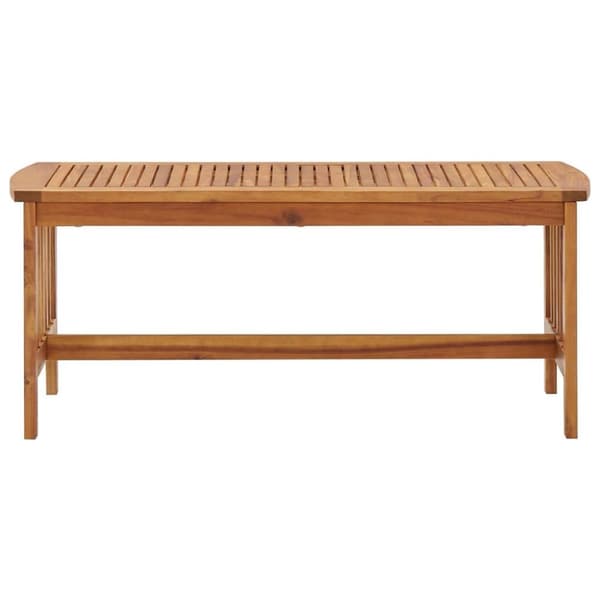 vidaXL sofabord 102x50x43 cm massivt akacietræ