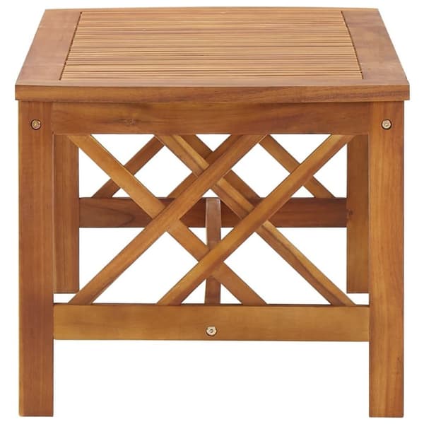 vidaXL Sofabord 102x50x43 cm heltre akasie change2