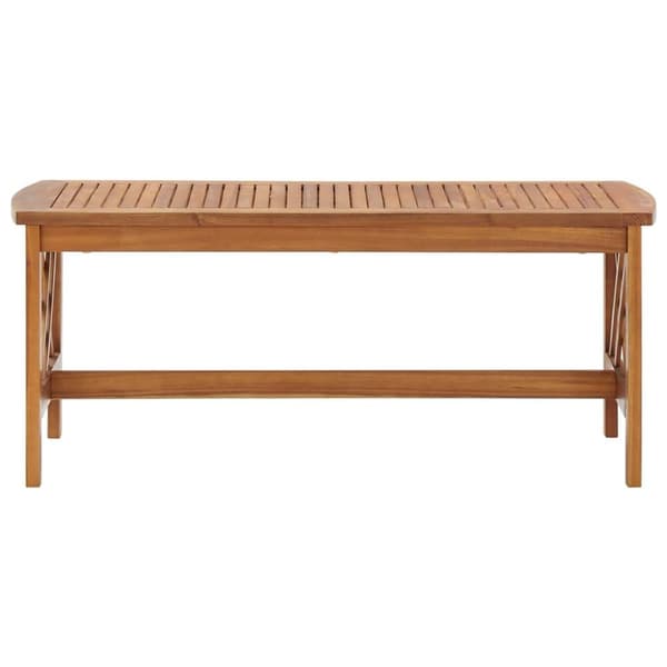 vidaXL Sohvapöytä 102x50x43 cm täysi akaasiapuu