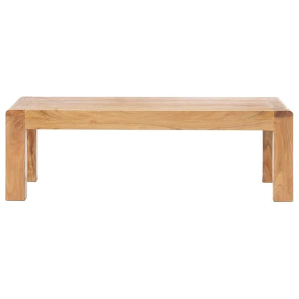 vidaXL Sohvapöytä 110x60x35 cm täysi akaasiapuu hunajaviimeistelyllä