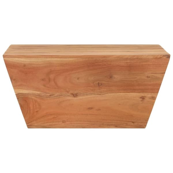 vidaXL sofabord 66x66x30 cm V-facon massivt akacietræ