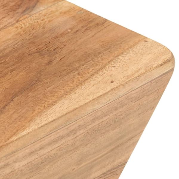 vidaXL sofabord 66x66x30 cm V-facon massivt akacietræ