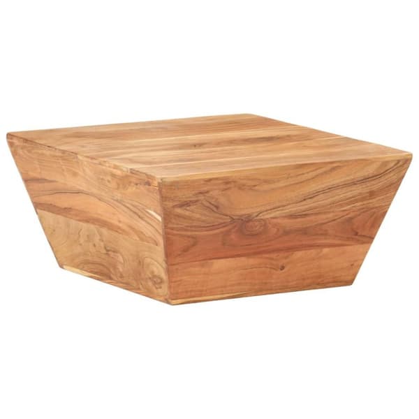 vidaXL sofabord 66x66x30 cm V-facon massivt akacietræ
