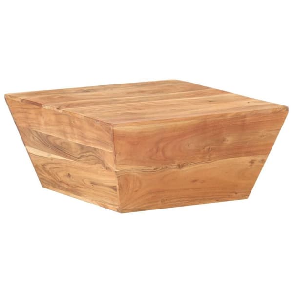 vidaXL sofabord 66x66x30 cm V-facon massivt akacietræ