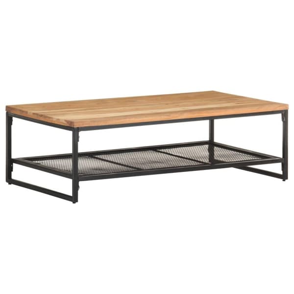 vidaXL Soffbord 110x60x35 cm massivt akaciaträ