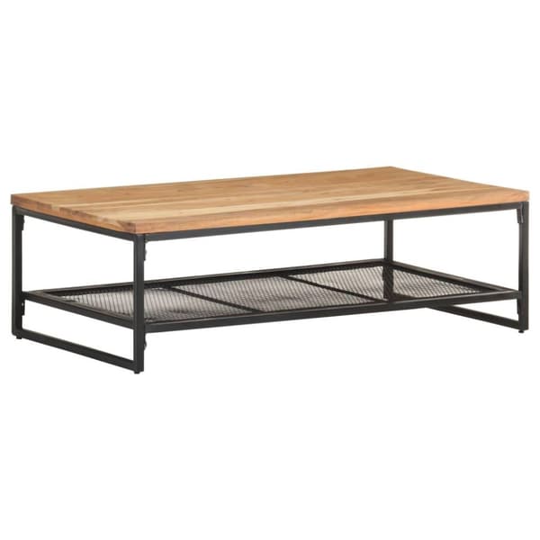 vidaXL Soffbord 110x60x35 cm massivt akaciaträ