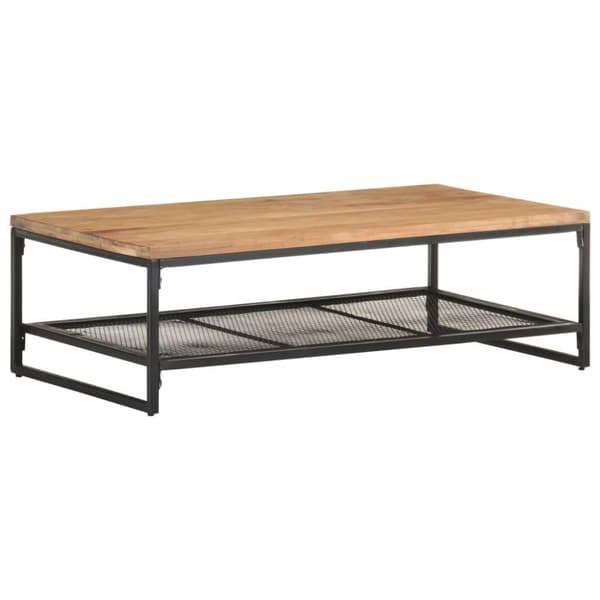 vidaXL Soffbord 110x60x35 cm massivt akaciaträ