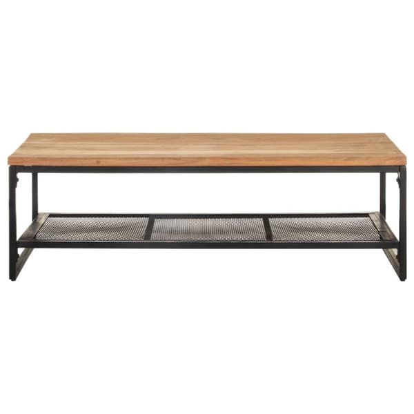 vidaXL Soffbord 110x60x35 cm massivt akaciaträ