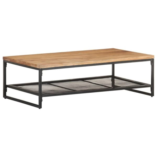 vidaXL Soffbord 110x60x35 cm massivt akaciaträ