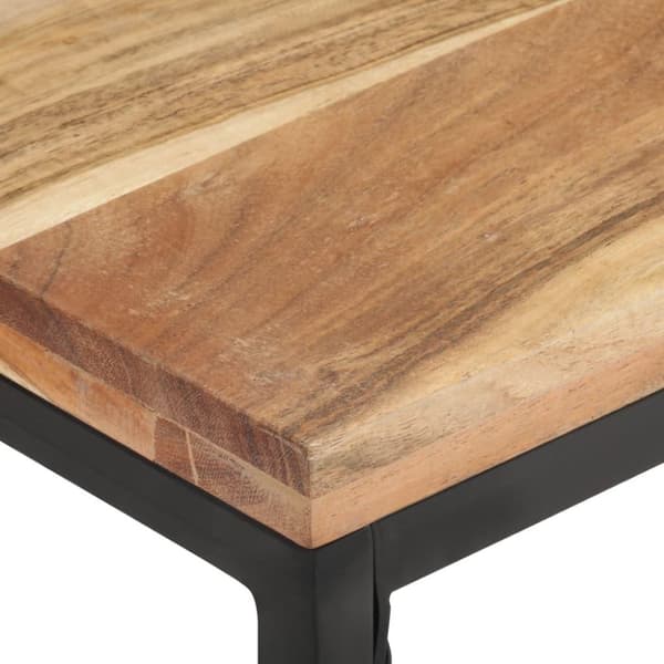 vidaXL Sohvapöytä 110x60x35 cm täysi akaasiapuu