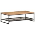 Pikkukuva 9 / 10: vidaXL Sohvapöytä 110x60x35 cm täysi akaasiapuu